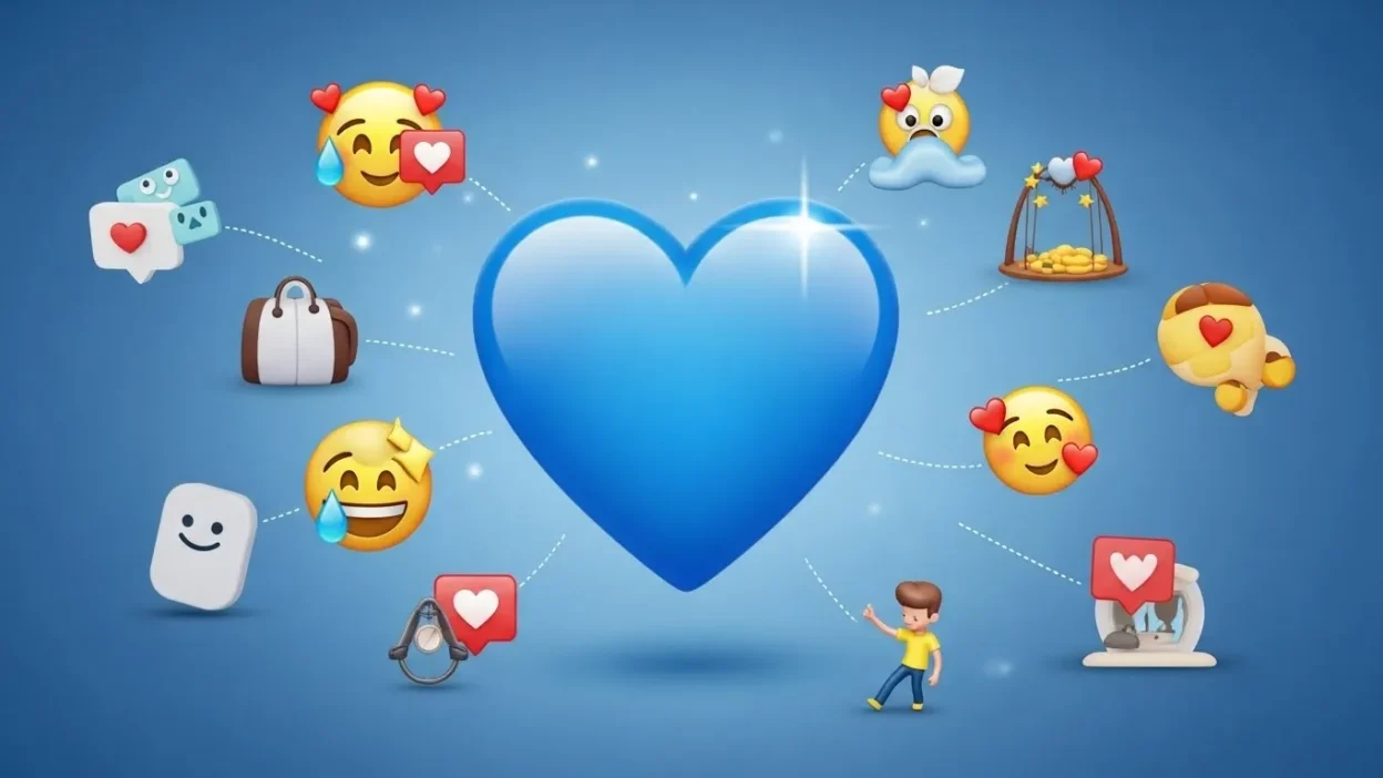 Blue Heart Emoji