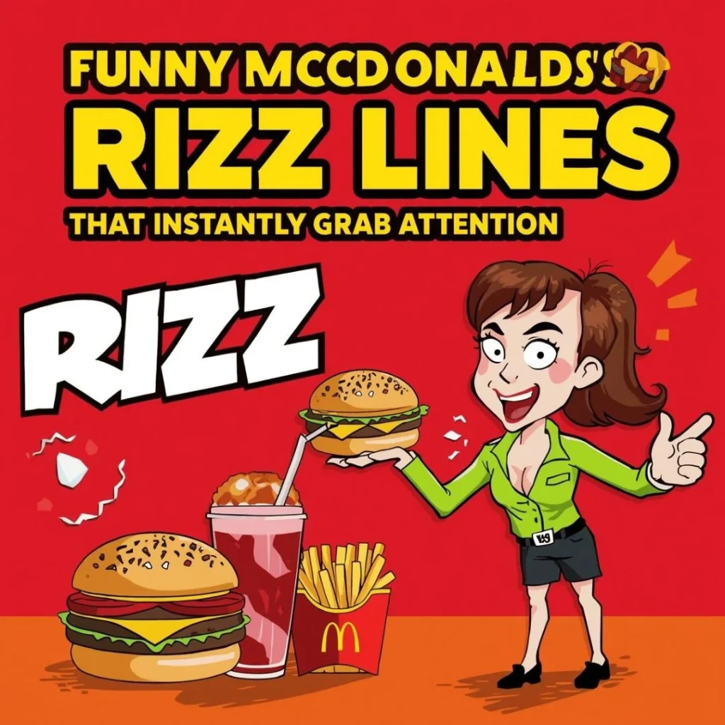 Funny McDonald's Rizz Lines That Instantly Grab Attention