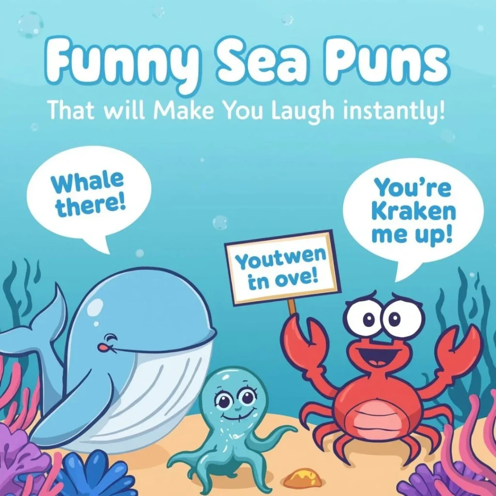 😂 Funny Sea Puns That Will Make You Laugh Instantly