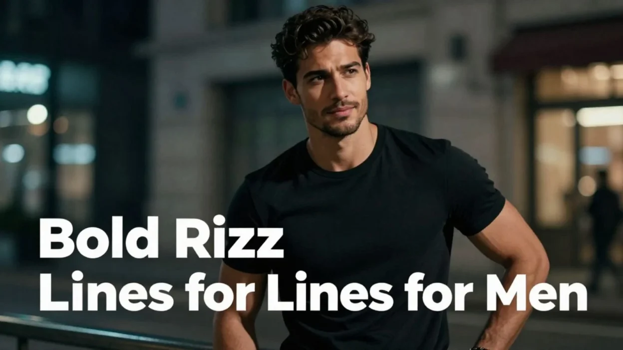 bold rizz lines for men