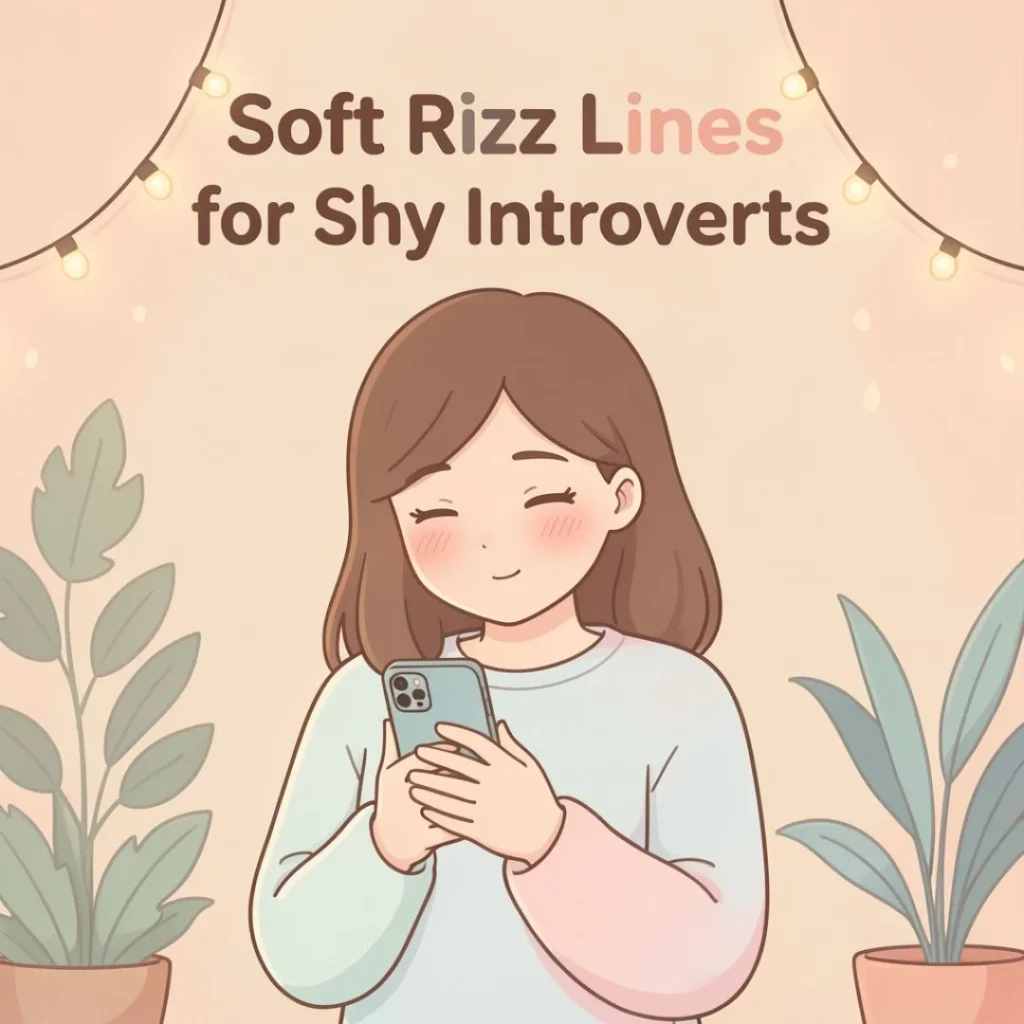 Soft Rizz Lines for Shy Introverts