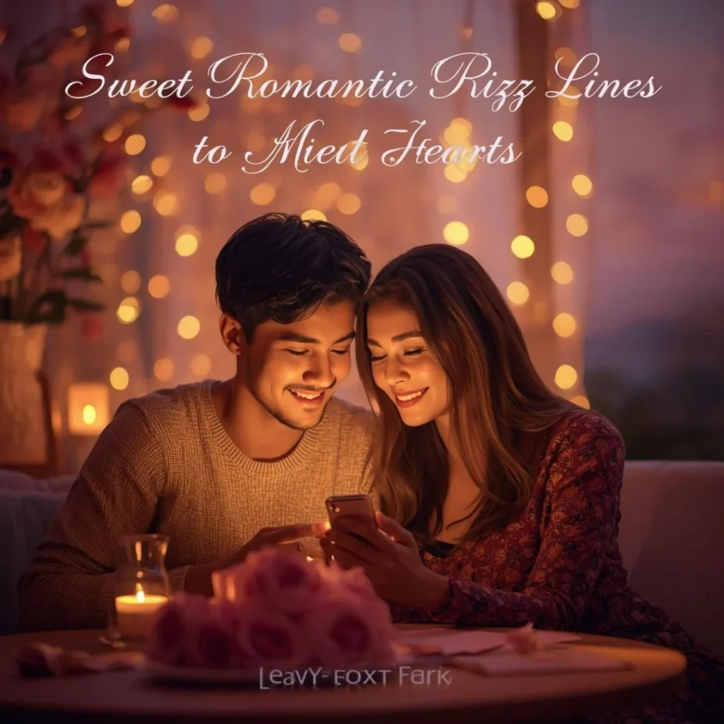 Sweet Romantic Rizz Lines for Love Chat to Melt Hearts