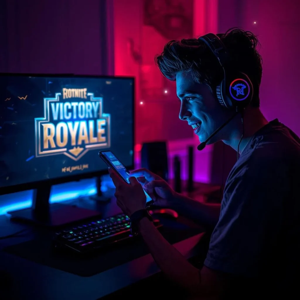 Victory Royale Inspired Gamer Rizz Lines