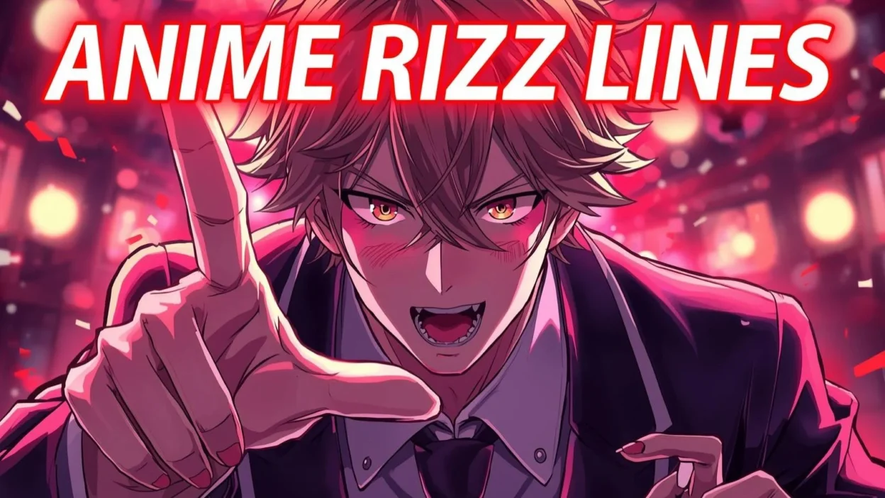 anime rizz lines