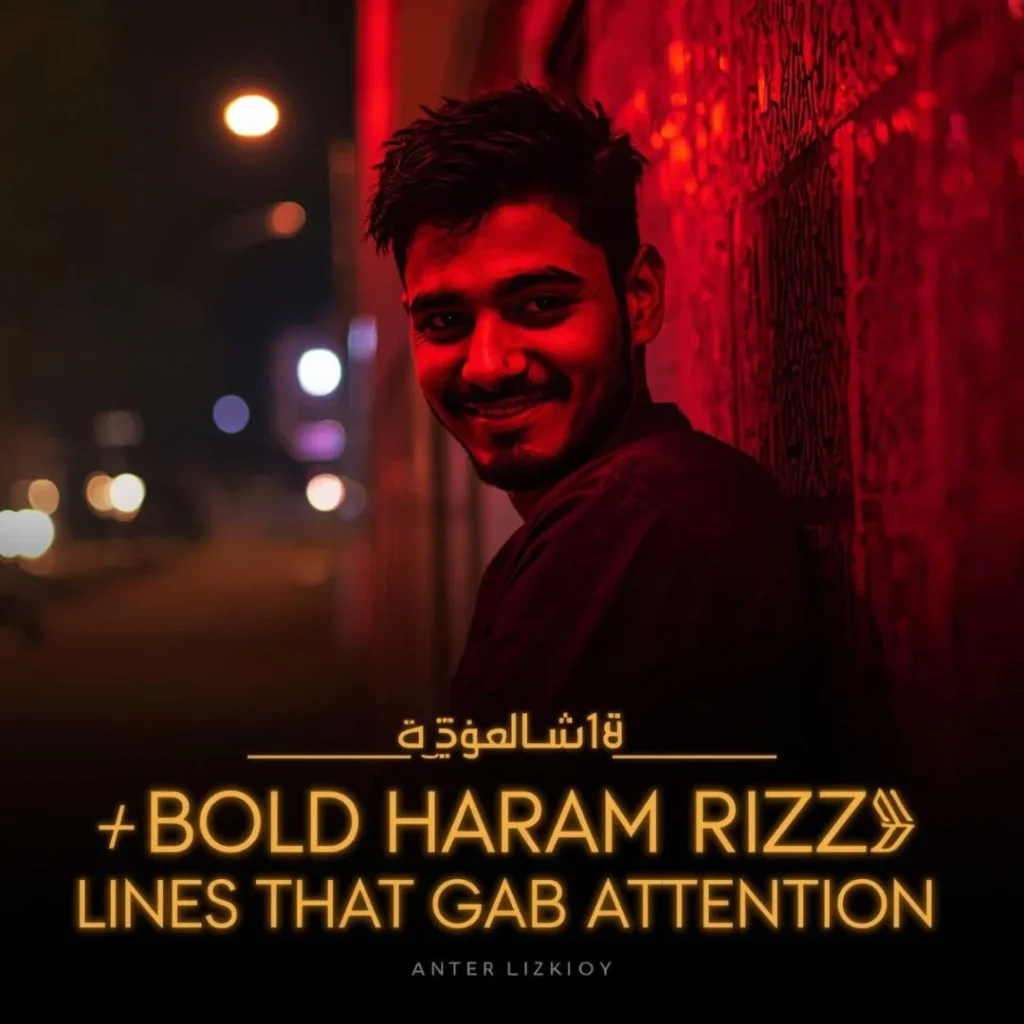 Bold Haram Rizz Lines That Grab Attention