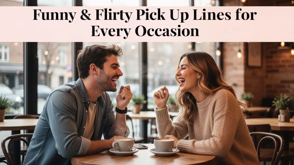 Funny & Flirty Pick Up Lines for Every Occasion