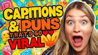 captions puns