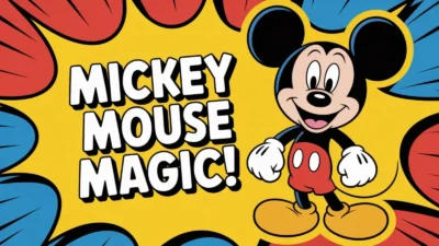 Mickey Mouse captions